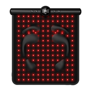 Masseur de pieds rechargeable à micro-courant longue portée avec lumière rouge 660 nm et contrôle de la minuterie pour la relaxation des semelles - Product Image 1