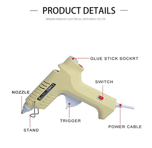 Usine Simple <span class=keywords><strong>meilleur</strong></span> prix de vente filaire pleine grandeur <span class=keywords><strong>pistolet</strong></span> à <span class=keywords><strong>colle</strong></span> thermofusible pour bricolage - Product Image 3
