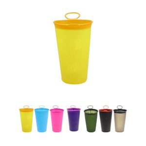 2025 New 200Ml Collapsible Bottle Tpu Outdoor Portable <b>Reusable</b> Folding Soft Water <b>Cup</b> for Business - Product Image 1