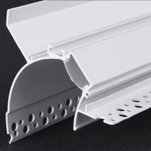 SDW88.6X87MM-B Trimless Led Aluminium Canal Plafond Coin <span class=keywords><strong>Joint</strong></span> Suspendu Plafond Led Profil 88.6X87MM - Product Image 2