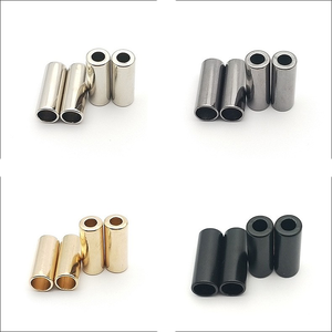 来样定做金带拉绳塞绳端泳装绳端10毫米/12毫米挡金属绳端帽 - Product Image 2