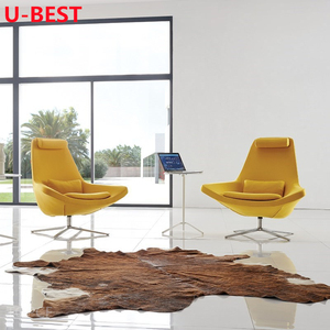 Fauteuil lounge U-Best, mobilier de villa, chaise design en tissu, Cadeira Chaises Sillones, salon, Poltrone - Product Image 3