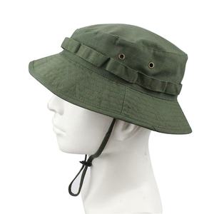 <b>Men</b> Women Outdoor Camping Fishing Boonie <b>Hat</b> UV Protection <b>Wide</b> <b>Brim</b> Camo Four Seasons Polyester/Cotton A-708 - Product Image 4