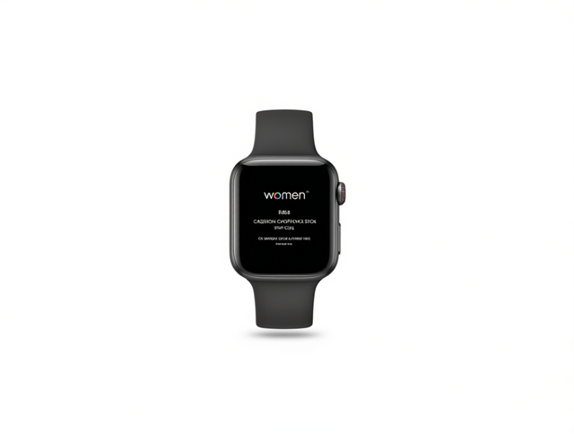 Women Smart Watch Plastic Case Square Silicone Band Heart Rate Monitor OLED Display IOS Fashion Mixed Colors