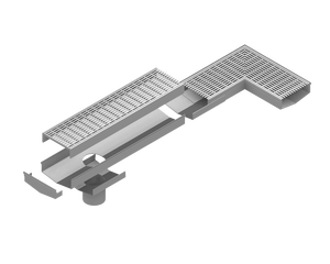 Nuevo Desagüe Lineal de Acero Inoxidable Largo, Antiolores, con Salida <span class=keywords><strong>Lateral</strong></span>, para Ducha, Fregadero de Cocina Comercial - Product Image 2