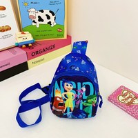 Nouveau sac de poitrine pour enfants, garçons et filles, joli porte-monnaie à motif de dessin animé, sac bandoulière décontracté, petit sac à dos tendance pour bébé, idéal pour l'extérieur