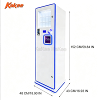 Distributeur automatique de cartes à collectionner Karte Automaten avec lecteur de cartes Nayax Note Cash