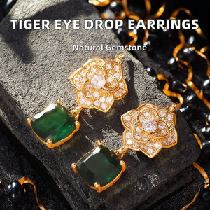 Boucles d'oreilles en perles baroques d'eau douce en forme de goutte |   Bijoux de Mariage Élégants avec Crochet Français en Or 18K pour les Détaillants de Luxe - Product Image 5