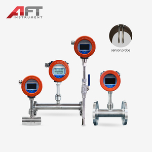 Débitmètre massique thermique industriel intelligent à affichage numérique LCD en acier inoxydable OEM, compatible avec le biogaz et l'air comprimé, RS485 - Product Image 6