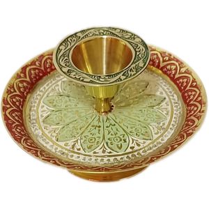 Traditional Chamberstick Shape <b>Candlestick</b> Holder for Standard Tapered Candles Made of Iron (<b>Candlestick</b>-5520) - Product Image 2