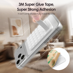 Support de téléphone pliable GJZJ-2 à ventouse pieuvre, étanche, universel, en silicone, pour bureau, lit, TikTok, selfie, maquillage - Product Image 4