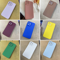 Coque de téléphone en TPU Silicone antichoc noir haut de gamme pour Iphone 14 13 12 Pro 11 Pro Max X Xs XR 7 8 Plus SE hommes protéger le couvercle d'objectif