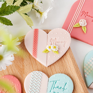 <span class=keywords><strong>Emporte</strong></span>-pièce en acrylique à motif de lignes de safran pour la Saint-<span class=keywords><strong>Valentin</strong></span>, outils de décoration de gâteaux de haute qualité, tampon en relief, <span class=keywords><strong>emporte</strong></span>-pièces - Product Image 4