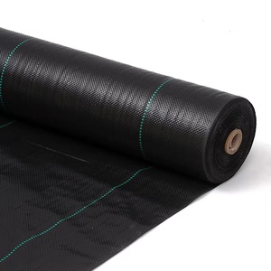 Nouveau 90g 100g PE tissé géotextiles écologique anti-mauvaises herbes jardinage tissu manoir herbe-preuve paillis tissu pour jardin - Product Image 2