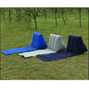 Chill Wedge Silla de playa inflable Festival Camping Tumbona Almohada Asiento Cojín