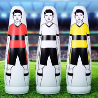 Football Football factice Portable pliable gonflable air corps factice en plastique gonflable Football gardien formation Mannequin