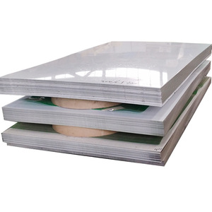 Tôles en acier inoxydable SS Inox 304 en stock, laminées à froid 2b Ba No. Feuille de finition 4 Hl - Product Image 1