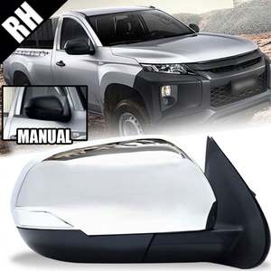 Repuestos para <span class=keywords><strong>Mitsubishi</strong></span> Triton <span class=keywords><strong>L200</strong></span> 2019 2020 2021 2022, <span class=keywords><strong>Espejo</strong></span> Retrovisor Lateral Izquierdo y <span class=keywords><strong>Derecho</strong></span> Cromado, Manual - Product Image 2