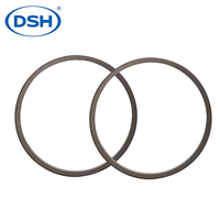 DSP PTFE NBR FKM PU Hydraulischer Kolben-Gleitring -35 ℃ ~150 ℃   50MPa Hochdruck mit Geringer Reibung