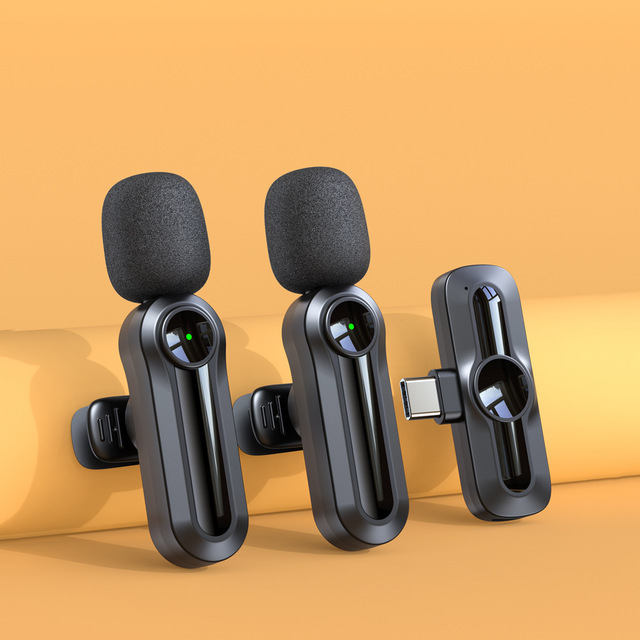 High Quality Chaoke S168-62 Wireless Lapel Microphone Omni-Directional Noise Reduction Outdoor Live Streaming Shooting Recording