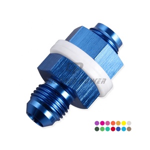 Unité de carburant évasée AN10 de haute qualité, 20 pièces, tête en vrac adaptée au lave-linge à téflon et écrou noir - Product Image 2