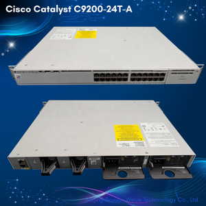 For <strong>Cisco</strong> Catalyst 9200 24 Port Gigabit Ethernet <strong>Layer</strong> <strong>3</strong> Managed Stackable Access <strong>Switch</strong> C9200-24T-A New Factory Sealed SNMP QoS - Product Image 1