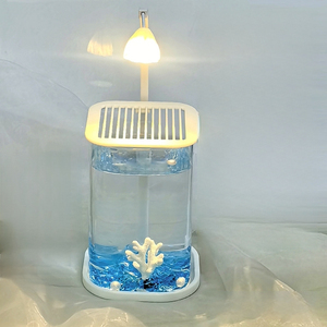 Pecera Súper Transparente Específica para Guppys - Popular Pecera Pequeña para Guppys - Pecera Rectangular Creativa para Plantas Acuáticas para Guppys - Product Image 1