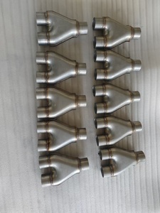 อะแดปเตอร์ท่อไอเสียสแตนเลสแบบ Y-Type 3 ทาง ตัวเชื่อมต่อแบบเชื่อมสำหรับระบบไอเสียรถยนต์ - Product Image 6