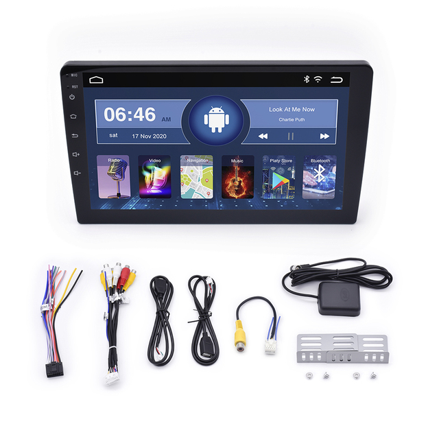 4+64G Android Car Stereo Radio 7 9 10 Inch Toyota GPS Wifi Navigation Auto Radio Multimedia Video Touch Screen DVD Car Player