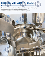Machine de remplissage automatique de seringues en plastique pour gel insecticide, remplisseur de gel pour la production de seringues d'appât pour le contrôle des nuisibles domestiques