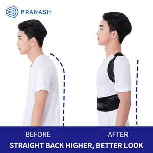 Sabuk korektor postur dapat diatur, pengikat pendukung tulang selangka depan terbaik, penopang punggung - Product Image 2