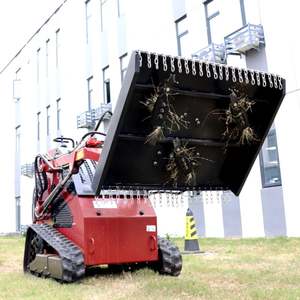 बड़े क्षेत्रों के लिए उच्च दक्षता स्किड स्टीड फ़्लल मोवर ने समय और श्रम की बचत की - Product Image 2