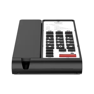 Téléphone <span class=keywords><strong>Fixe</strong></span> <span class=keywords><strong>Professionnel</strong></span> Filaire Sachikoo SN-0018 pour Chambre d'Hôtel, Plaque LOGO Personnalisable - Product Image 4