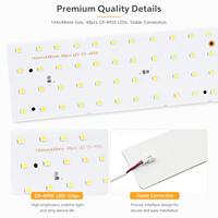 Kit Papan Lampu Latar LED Lithophane CMYK untuk Printer 3D DIY untuk Cetak Lithophane Foto Model Bambu Lab KC009 KC010