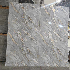 공장 도매 플라스틱 pvc 패널 UV 대리석 현대 빌라 고급 방수 벽 패널 - Product Image 4