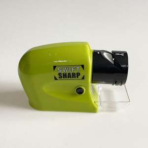 Nouvel affûteur de couteaux électrique 3-en-1 rapide avec pierre à aiguiser en alliage d'aluminium écologique pour ciseaux de cuisine et tournevis - Product Image 6