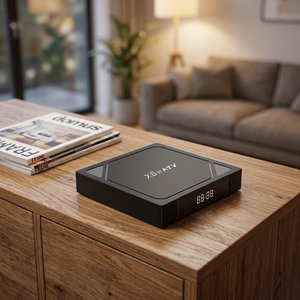 Boîtier TV Android 12 XS97 ATV Gen2 4K UHD avec puce Quad-Core et double Wi-Fi, directement de l'usine, pour la distribution mondiale en gros - Product Image 1