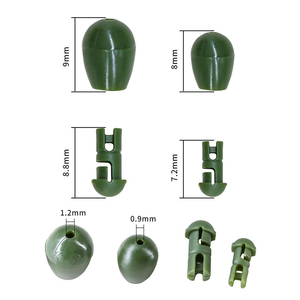 Perles de connexion rapide pour la pêche à la carpe de haute qualité 8mm 9mm, accessoires de pêche, support de ligne pour method feeder, rivière - Product Image 4