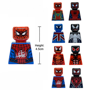 Figuras Mini Personalizables al por Mayor, Figuras de Juguete, Estatuas de Superhéroes, Serie <span class=keywords><strong>Spiderman</strong></span>, Figuras de Bloques de Construcción Móviles, Juguete para Niños - Product Image 2