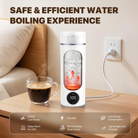 Bouilloire électrique portable à chauffage rapide, mini chauffe-eau de voyage pour la maison et le camping