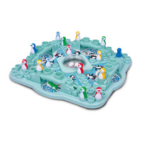 Bienvenue OEM, jeu de société classique en plastique personnalisé, jeu de table Pop and Hop Penguin pour la vente en gros