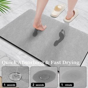 Luxury PVC Super Absorbent Shower <strong>Mat</strong> 47x17 Large Quick Dry <strong>Bath</strong> <strong>Mat</strong> Non-Slip Back <strong>Runner</strong> for Door Machine Made Solid Design - Product Image 4