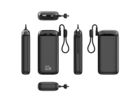 Batterie solaire haute capacité Besiter BST-Z6 20000mAh 22.5W à charge rapide avec câble pour utilisation en extérieur
