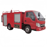 Camion de pompiers mini haute performance 1700-3000L avec portée de jet de 48m et pompe haute pression pour la sécurité communautaire