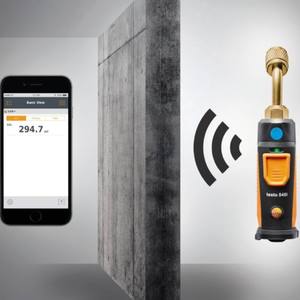 Testo 549i E 115i Manifold Digital Manômetro de alta pressão E Termômetro Pipe-clamp operado via smartphone - Product Image 2