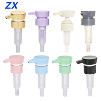Pompe distributrice de crème et d'émulsion pour le corps 24/410 28/410 24mm 28mm, en plastique, avec commande gauche/droite pour lotion