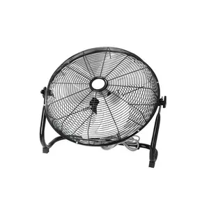 Offre spéciale 110v 60hz 220v 12 14 16 18 20 "pouces grand ventilateur de sol puissant avec lame en alliage d'aluminium pour usage industriel