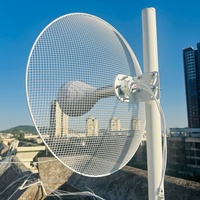 Antenne parabolique longue distance Lnb c Band Prime Focus 120cm Satellite voiture Wifi 5ghz Wimax Sat aluminium