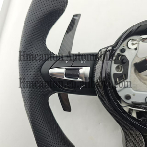 Volant en cuir perforé en fibre de carbone le plus populaire pour BMW E90 E91 E92 E93 Série 3 - Product Image 3