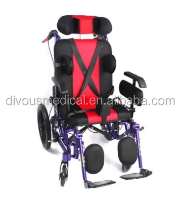 최고의 판매 스트로크 hemipares 노인 카트 뇌성 마비 어린이 수동 휠체어